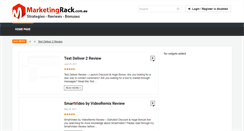 Desktop Screenshot of marketingrack.com.au